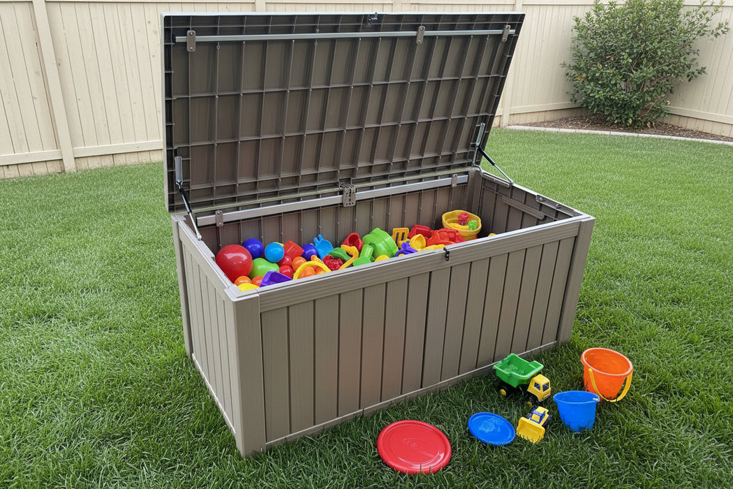 Resin Outdoor Deck Box Cushion Storage Container