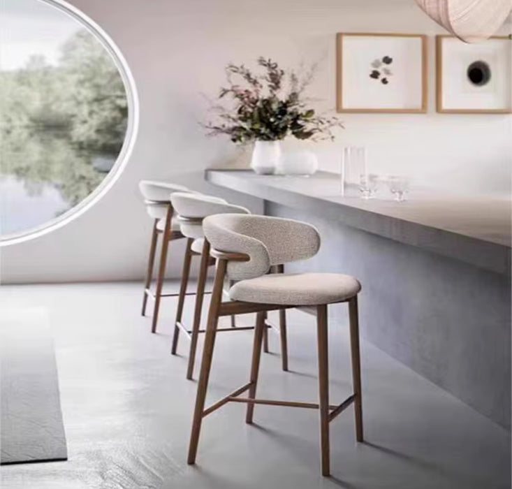 Counter Height Wooden Bar Stools