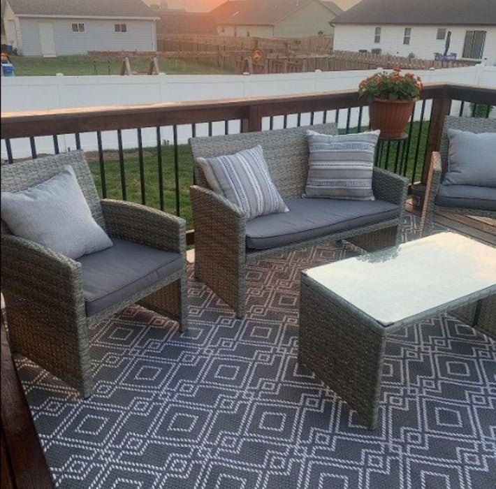 Lily 4 Piece Conversation Set