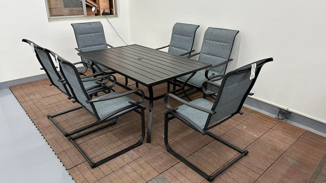 Ken 7-Piece Outdoor Dining Table Sets