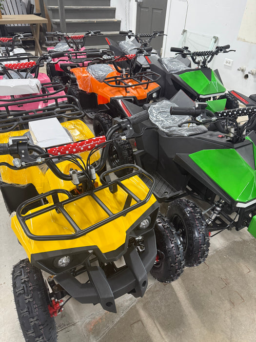 Electric Kids Four Wheelers Quad ATV 500 Watt 36 Volt