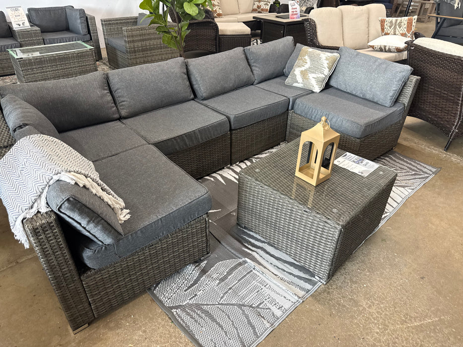 Lee 7-Piece Modular Sectional Set