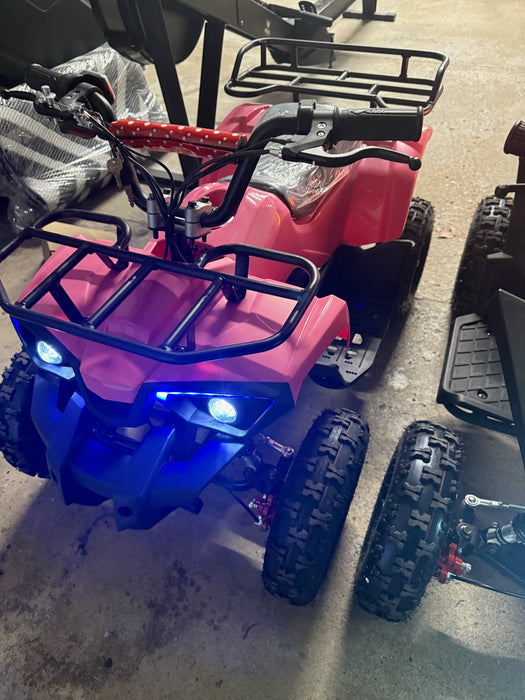 Electric Kids Four Wheelers Quad ATV 500 Watt 36 Volt