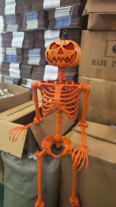 5.5’ Tall Posable Skeletons Halloween Decoration
