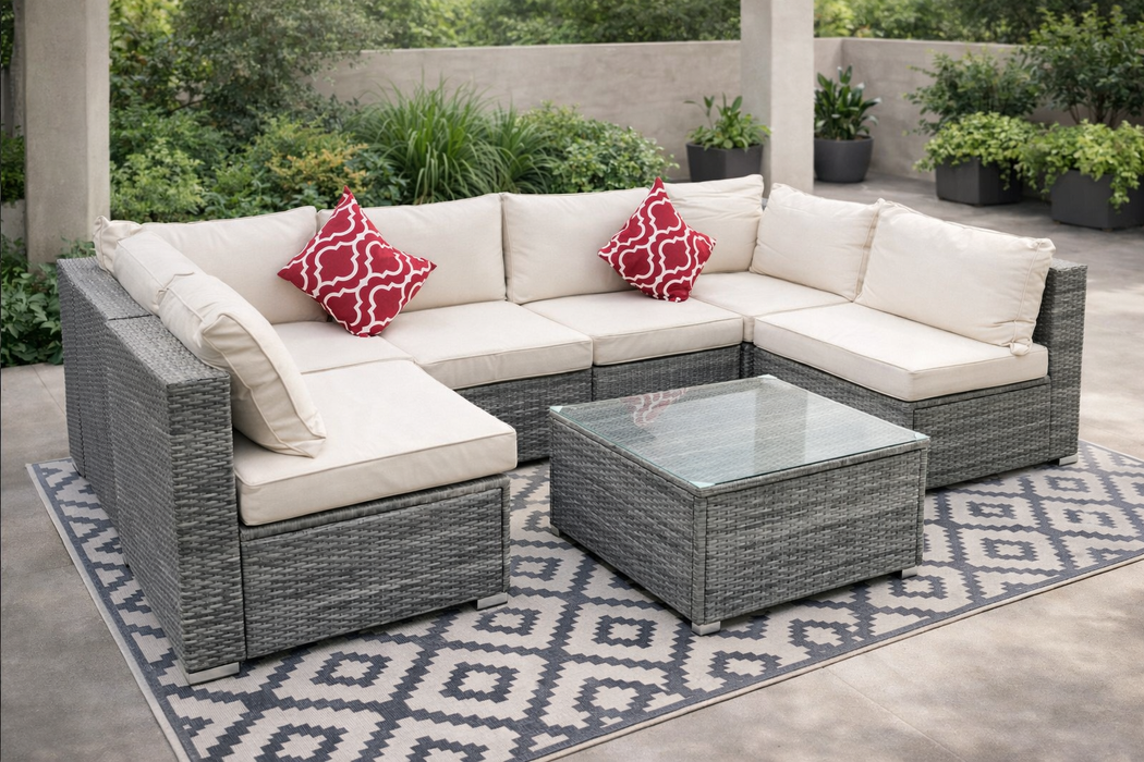Lee 7-Piece Modular Sectional Set
