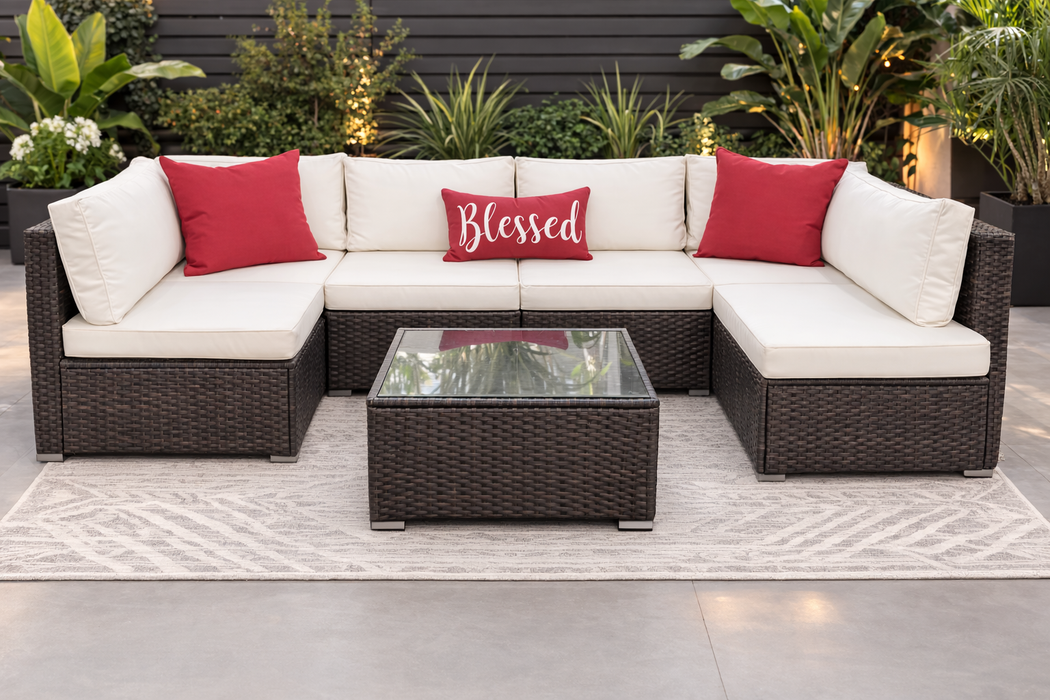 Lee 7-Piece Modular Sectional Set