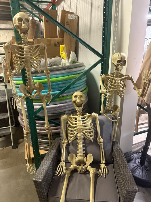 5.5’ Tall Posable Skeletons Halloween Decoration