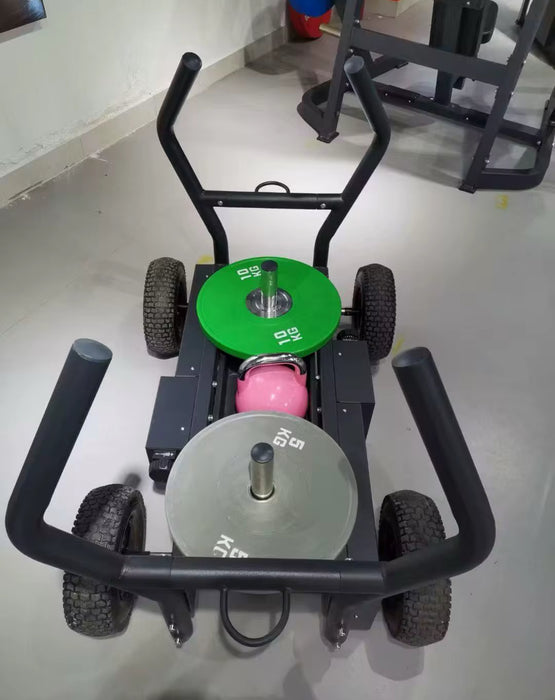 Resistant Push Sled on Wheels Home Fitness Gym Phoenix Fitness