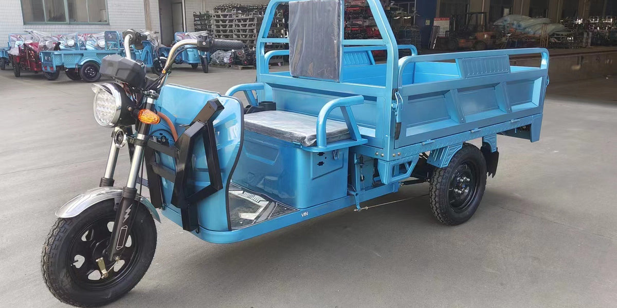 Dumper Tricycle Cargo Truck Ton Diesel Tricycles Farm Dumper Renco