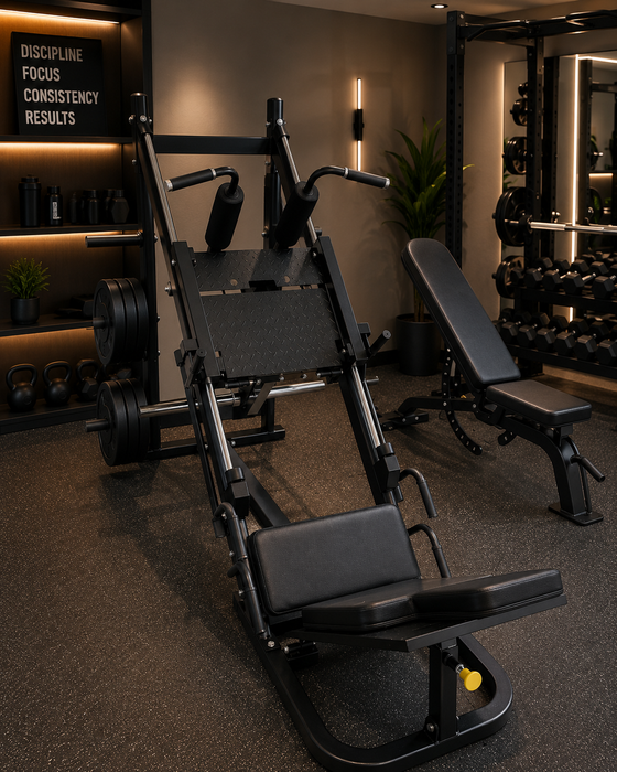 Leg Press Exercise Machine Indoor Equipment Strength Training Home Gym Phoenix Fitness