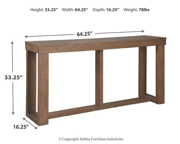 Cariton Sofa/Console Table